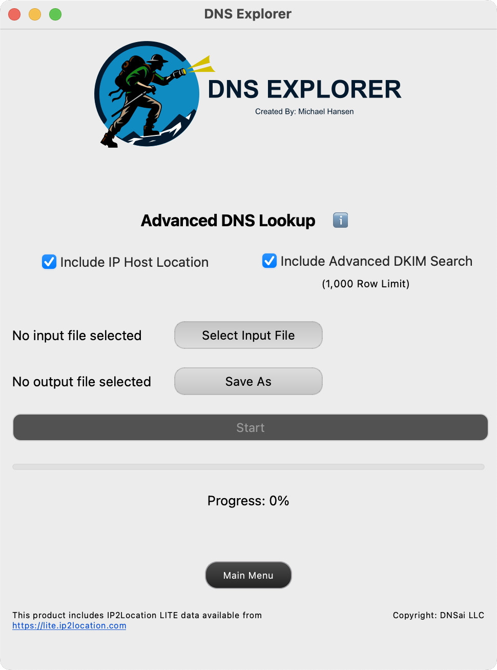 Advanced upload via .txt or .csv