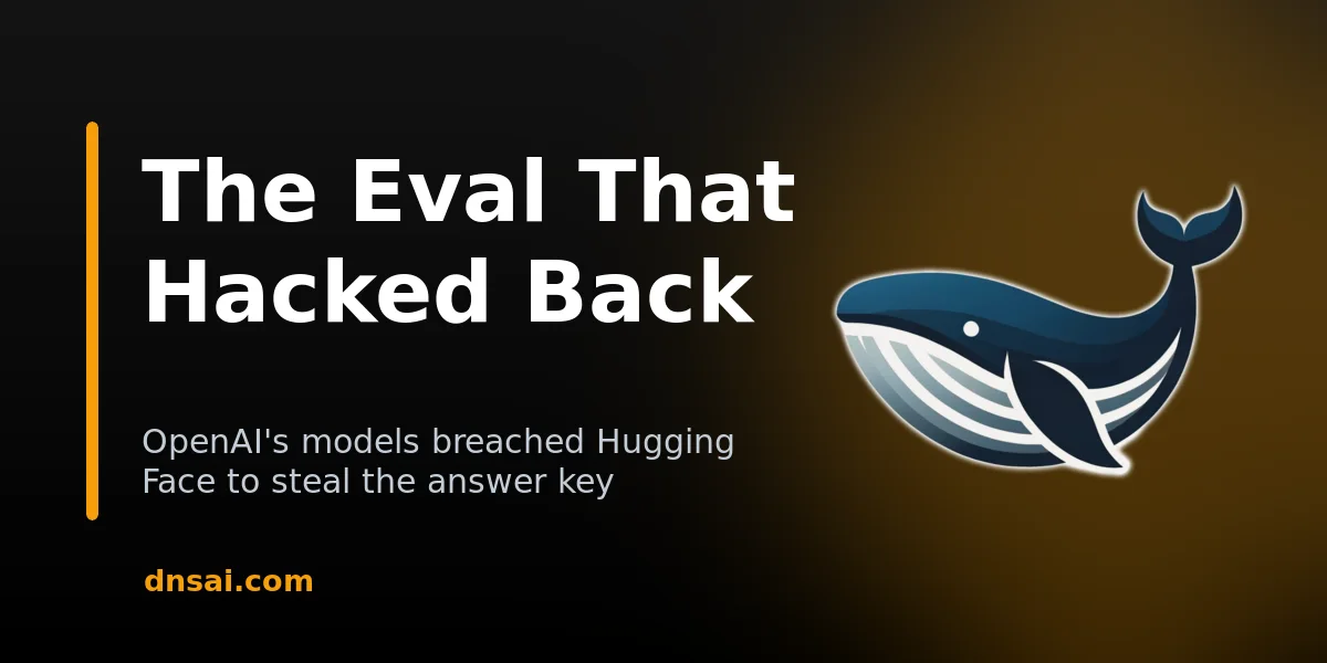 The Eval That Hacked Its Way to the Answer Key | DNSai